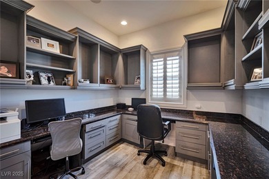 Stunning almost 8000 sq ft single-story estate in guard-gated on Rhodes Ranch Golf Club in Nevada - for sale on GolfHomes.com, golf home, golf lot