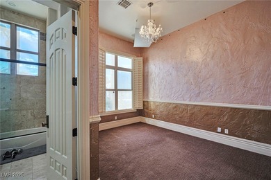 Stunning almost 8000 sq ft single-story estate in guard-gated on Rhodes Ranch Golf Club in Nevada - for sale on GolfHomes.com, golf home, golf lot