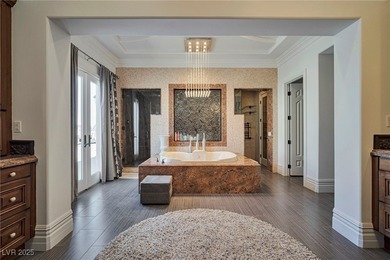 Stunning almost 8000 sq ft single-story estate in guard-gated on Rhodes Ranch Golf Club in Nevada - for sale on GolfHomes.com, golf home, golf lot