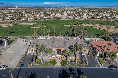 Stunning almost 8000 sq ft single-story estate in guard-gated on Rhodes Ranch Golf Club in Nevada - for sale on GolfHomes.com, golf home, golf lot