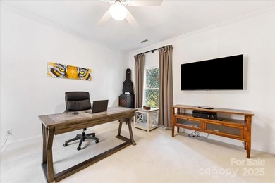 Stately Piper Glen home perfectly situated on the 3rd Green with on TPC at Piper Glen in North Carolina - for sale on GolfHomes.com, golf home, golf lot