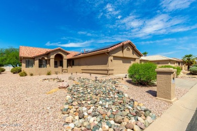 This rare true 3-bedroom Solana floor plan is filled w/ upgrades on Oakwood Golf Club  in Arizona - for sale on GolfHomes.com, golf home, golf lot