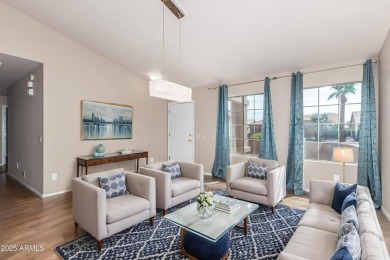 This rare true 3-bedroom Solana floor plan is filled w/ upgrades on Oakwood Golf Club  in Arizona - for sale on GolfHomes.com, golf home, golf lot