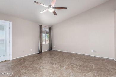 This rare true 3-bedroom Solana floor plan is filled w/ upgrades on Oakwood Golf Club  in Arizona - for sale on GolfHomes.com, golf home, golf lot