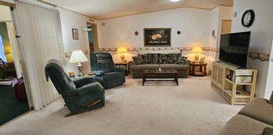 FURNISHED TURN KEY, OPEN BACKYARD Florida 2 bedroom 2 bath home on Zephyrhills Municipal Golf Course in Florida - for sale on GolfHomes.com, golf home, golf lot