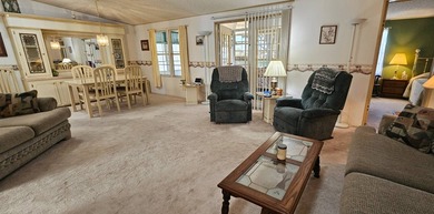 FURNISHED TURN KEY, OPEN BACKYARD Florida 2 bedroom 2 bath home on Zephyrhills Municipal Golf Course in Florida - for sale on GolfHomes.com, golf home, golf lot