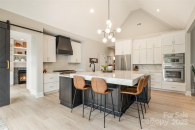 This fully renovated brick ranch with a basement offers luxury on Verdict Ridge Golf and Country Club in North Carolina - for sale on GolfHomes.com, golf home, golf lot
