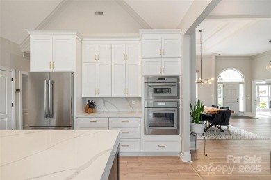 This fully renovated brick ranch with a basement offers luxury on Verdict Ridge Golf and Country Club in North Carolina - for sale on GolfHomes.com, golf home, golf lot