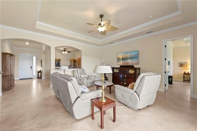 This impeccably maintained Princeton model residence is set on on Bonita National Golf Course in Florida - for sale on GolfHomes.com, golf home, golf lot