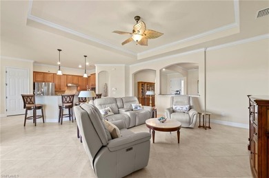This impeccably maintained Princeton model residence is set on on Bonita National Golf Course in Florida - for sale on GolfHomes.com, golf home, golf lot