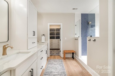 This fully renovated brick ranch with a basement offers luxury on Verdict Ridge Golf and Country Club in North Carolina - for sale on GolfHomes.com, golf home, golf lot