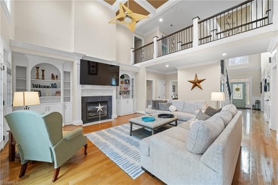 Discover exceptional living on the 14th fairway in sought -after on Oak Valley Golf Club in North Carolina - for sale on GolfHomes.com, golf home, golf lot