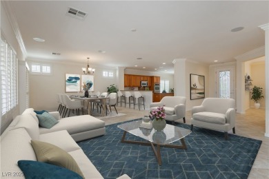 Highly upgraded Lincoln model with paver driveway, large on Revere Golf Club in Nevada - for sale on GolfHomes.com, golf home, golf lot