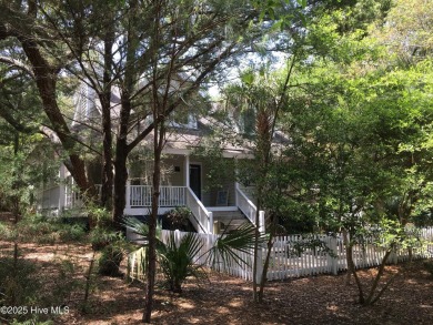 Nestled in the tranquil maritime forest of Bald Head Island on Bald Head Island Golf Club in North Carolina - for sale on GolfHomes.com, golf home, golf lot