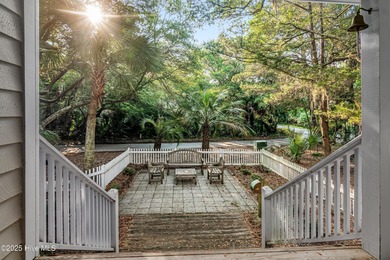 Nestled in the tranquil maritime forest of Bald Head Island on Bald Head Island Golf Club in North Carolina - for sale on GolfHomes.com, golf home, golf lot