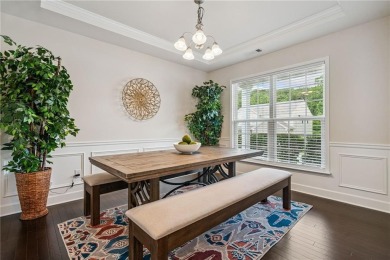 Welcome to this meticulously maintained northeast-facing home in on Sugar Hill Golf Club in Georgia - for sale on GolfHomes.com, golf home, golf lot