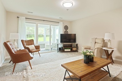 Completely Redone in 2023! This stunning first-floor, end unit on Swan Valley Golf Club in Michigan - for sale on GolfHomes.com, golf home, golf lot