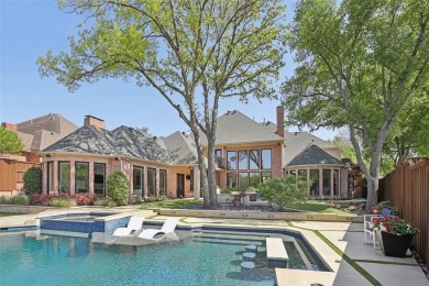 Creek lot nestled on a cul de sac in prestigious, guard-gated on Preston Trail Golf Club in Texas - for sale on GolfHomes.com, golf home, golf lot