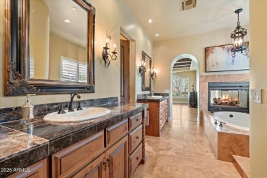 Tucked away in privately gated Pinnacle Peak Estates. This on Pinnacle Peak Country Club in Arizona - for sale on GolfHomes.com, golf home, golf lot