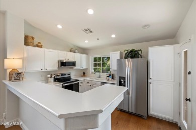 Charming single level home in the highly sought after community on Sanctuary Golf Course At WestWorld in Arizona - for sale on GolfHomes.com, golf home, golf lot