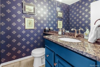 Discover elevated living in this impeccably updated on The Heathers Club in Michigan - for sale on GolfHomes.com, golf home, golf lot