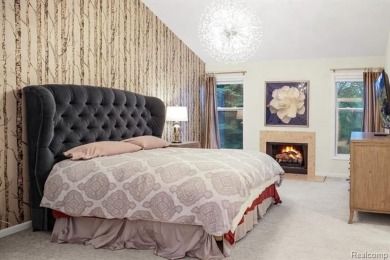 Discover elevated living in this impeccably updated on The Heathers Club in Michigan - for sale on GolfHomes.com, golf home, golf lot