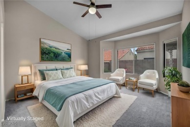 Soak up the sun and style in this vibrant, light-and-bright on TPC at Summerlin in Nevada - for sale on GolfHomes.com, golf home, golf lot
