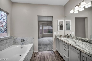 Soak up the sun and style in this vibrant, light-and-bright on TPC at Summerlin in Nevada - for sale on GolfHomes.com, golf home, golf lot
