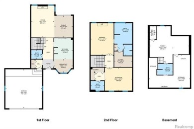 Discover elevated living in this impeccably updated on The Heathers Club in Michigan - for sale on GolfHomes.com, golf home, golf lot