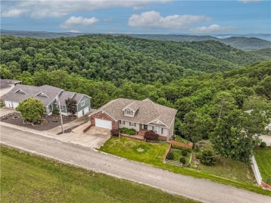Stunning Home with Ozark Mountain Views - Across from Golf on Holiday Island Golf Course in Arkansas - for sale on GolfHomes.com, golf home, golf lot