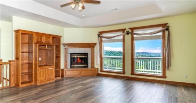 Stunning Home with Ozark Mountain Views - Across from Golf on Holiday Island Golf Course in Arkansas - for sale on GolfHomes.com, golf home, golf lot