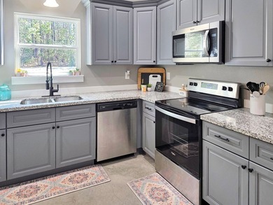 Beautiful 2-bedroom, 2-bath home built in 2024 and tucked away on Rayburn Country Club in Texas - for sale on GolfHomes.com, golf home, golf lot