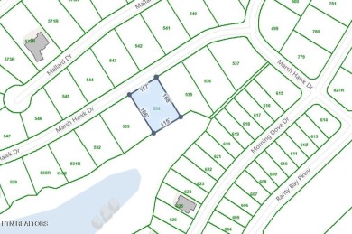 This beautiful lake access homesite borders TVA common ground on Rarity Bay Country Club - Loudon in Tennessee - for sale on GolfHomes.com, golf home, golf lot