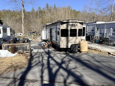 Beautiful RV lot with 2017 Salem Villa 4102BFK destination on Bent Creek Golf Course in Tennessee - for sale on GolfHomes.com, golf home, golf lot