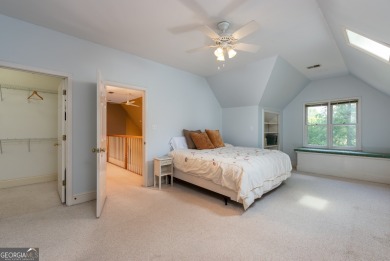 Perched on a slight slope overlooking the 11th fairway of the on Jennings Mill Country Club in Georgia - for sale on GolfHomes.com, golf home, golf lot