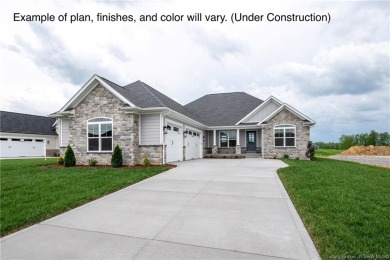 THE AMBROSE PLAN -  one of Discovery Builders' Top Selling Plans on Champions Pointe Golf Course in Indiana - for sale on GolfHomes.com, golf home, golf lot