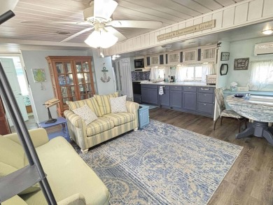 FULLY FURNISHED WITH GOLF CART. Beautiful, remodeled Camper on Lake Tansi Village Country Club in Tennessee - for sale on GolfHomes.com, golf home, golf lot