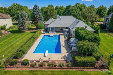 Welcome to your dream home! This stunning all-brick ranch home on Blackberry Oaks Golf Course in Illinois - for sale on GolfHomes.com, golf home, golf lot