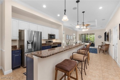 HUGE price reduction! Immaculate 3 bedroom and 2 bath saltwater on Pelican Preserve Golf Club in Florida - for sale on GolfHomes.com, golf home, golf lot