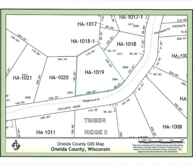 Timber Ridge Golf course lot overlooking signature 16th hole on Timber Ridge Golf Club in Wisconsin - for sale on GolfHomes.com, golf home, golf lot