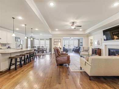 Enjoy views of greenspace and the golf course from this open on Frisco Lakes Golf Course in Texas - for sale on GolfHomes.com, golf home, golf lot