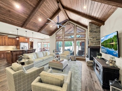 Custom-built and perfectly positioned on Hole #6 of the renowned on Rayburn Country Club in Texas - for sale on GolfHomes.com, golf home, golf lot