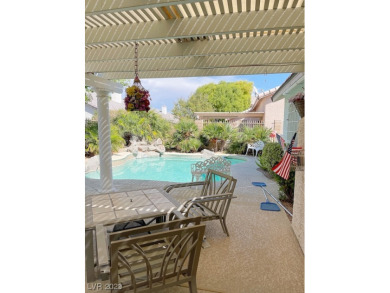 Beautiful 1 story home with sparkling pool in desirable Los on Los Prados Golf Course in Nevada - for sale on GolfHomes.com, golf home, golf lot