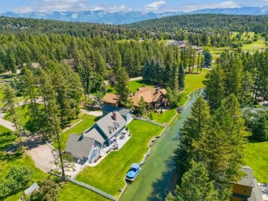 This impressive waterfront property in Bigfork is on two lots on Eagle Bend Golf Course in Montana - for sale on GolfHomes.com, golf home, golf lot