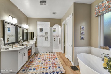 ALMOST NEW, HIGHLY UPGRADED, CONTEMPORARY HOME in prestigious on Superstition Mountain Club - Lost Gold in Arizona - for sale on GolfHomes.com, golf home, golf lot