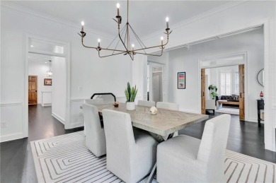 LAKEFRONT LIVING with over 180' of Lake Kedron views and on Canongate At Flat Creek Club in Georgia - for sale on GolfHomes.com, golf home, golf lot