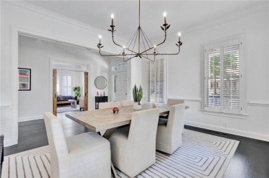 LAKEFRONT LIVING with over 180' of Lake Kedron views and on Canongate At Flat Creek Club in Georgia - for sale on GolfHomes.com, golf home, golf lot
