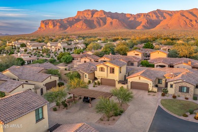 ALMOST NEW, HIGHLY UPGRADED, CONTEMPORARY HOME in prestigious on Superstition Mountain Club - Lost Gold in Arizona - for sale on GolfHomes.com, golf home, golf lot