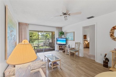 This METICULOUSLY MAINTAINED two bedroom, two bath condominium on San Carlos Golf Club in Florida - for sale on GolfHomes.com, golf home, golf lot