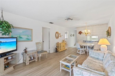 This METICULOUSLY MAINTAINED two bedroom, two bath condominium on San Carlos Golf Club in Florida - for sale on GolfHomes.com, golf home, golf lot